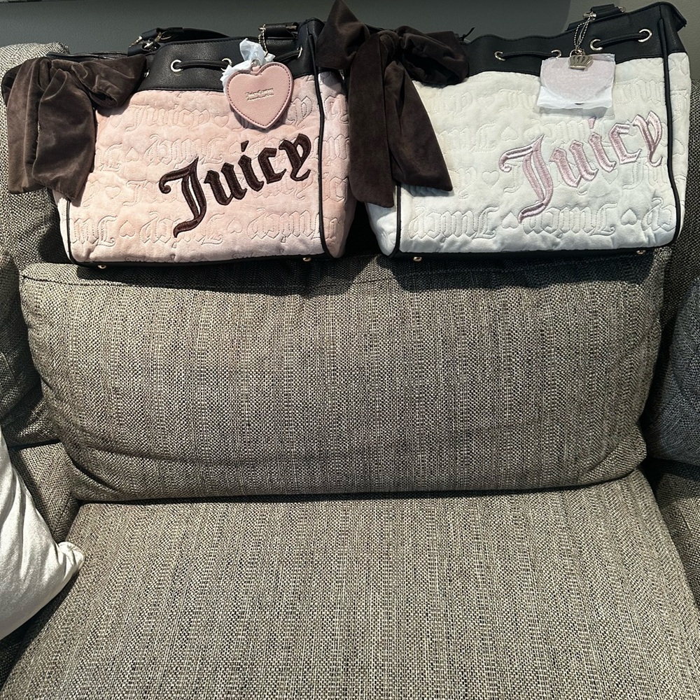 Juicy Couture Vintage Dreams Tote Bundle dusty blush & Angel